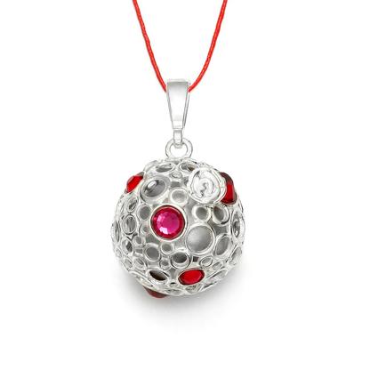 Bola Grossesse Rose Argent 925