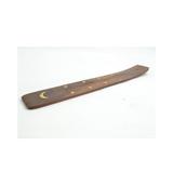 Porte-encens en bois motif Lune - Pour bâtons thumbnail