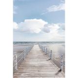 Tableau sur toile pont de bois 30x45 cm thumbnail