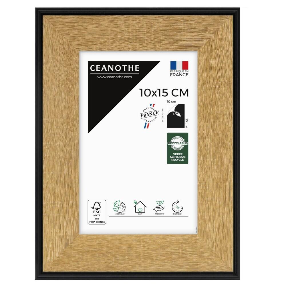 Cadre photo Loft noir 10x15 cm