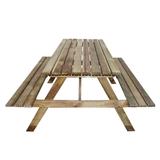 Table pique-nique en bois 4 places Marly thumbnail