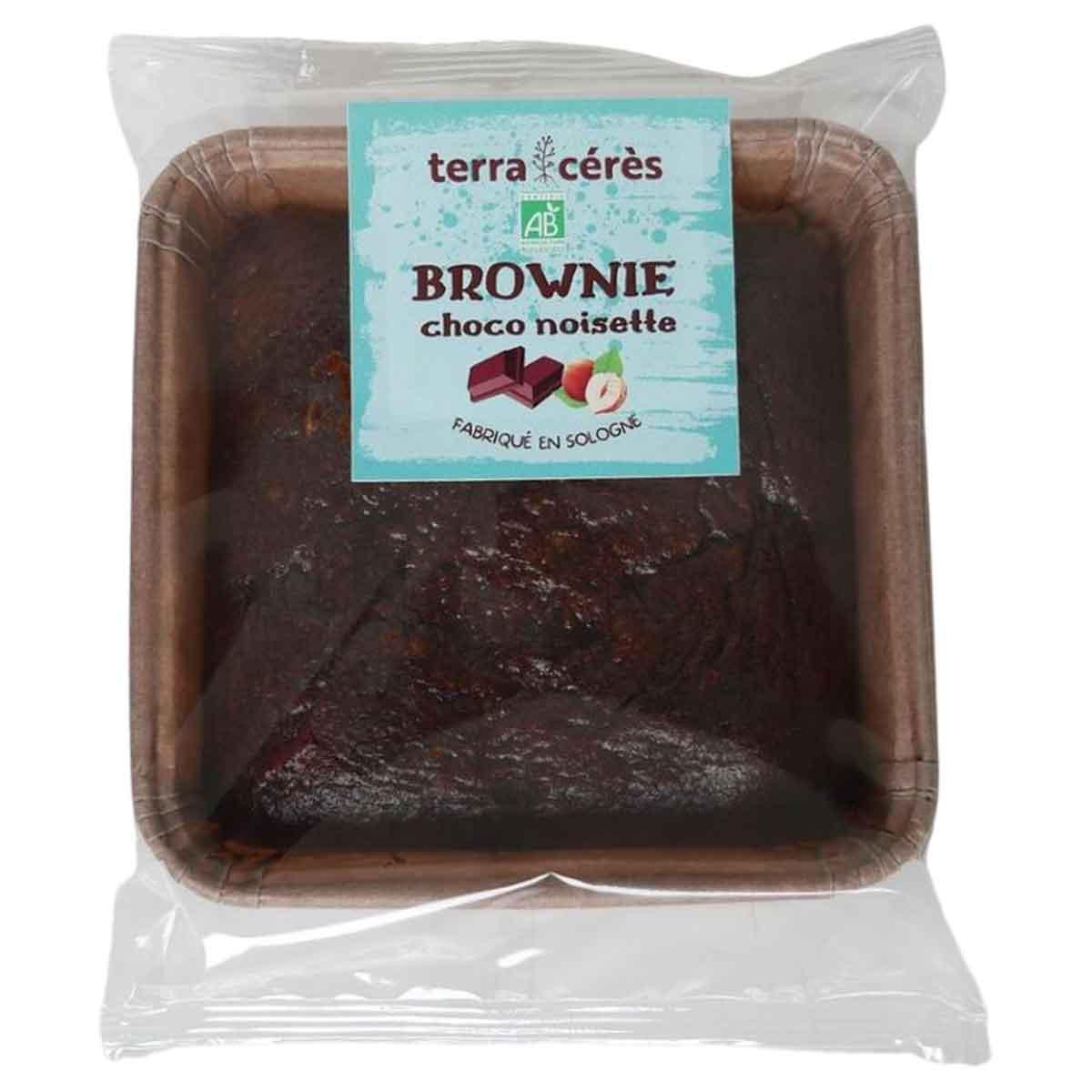 Brownie choco-noisette bio 170g thumbnail