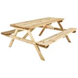 Table de pique-nique en bois Romane thumbnail