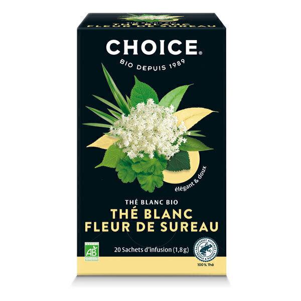 Thé blanc fleur de sureau 20 sachets