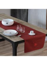 Chemin de table schuss rouge 200x50cm thumbnail