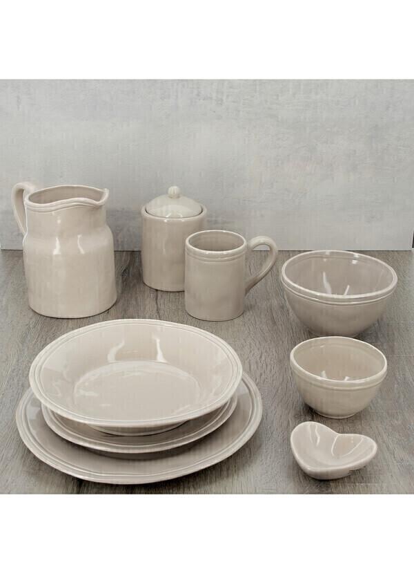 Assiette creuse fanny beige thumbnail