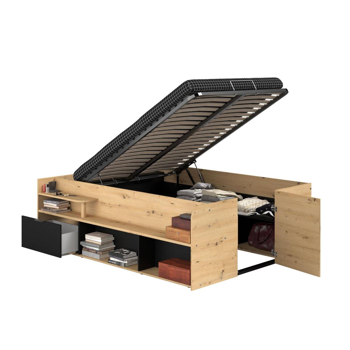 Lit coffre Paco 140 x 190/200 cm thumbnail