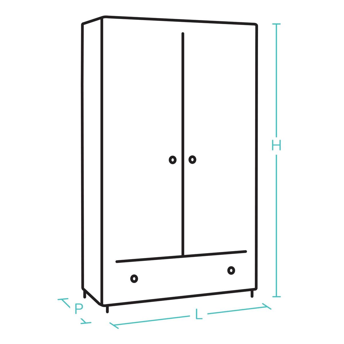 Dressing 2 portes Eva thumbnail