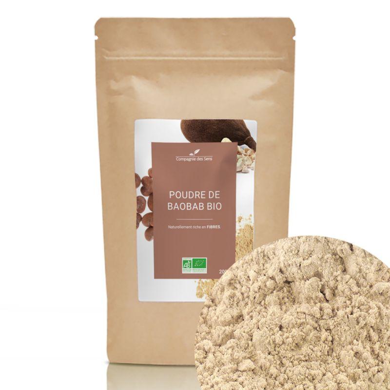 Baobab BIO (en poudre) - riche en vitamine C - 200g thumbnail