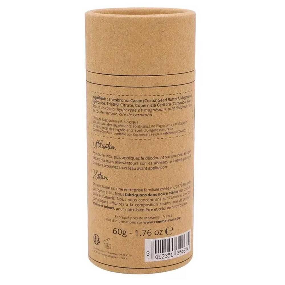 Déodorant naturel solide au beurre de cacao 60g thumbnail