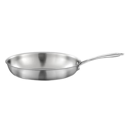 Gourmet - Poêle 32 cm inox triply