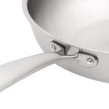 Gourmet - Lot 1 poêle inox 28cm, 1 sauteuse inox 24cm, 1 pierre thumbnail