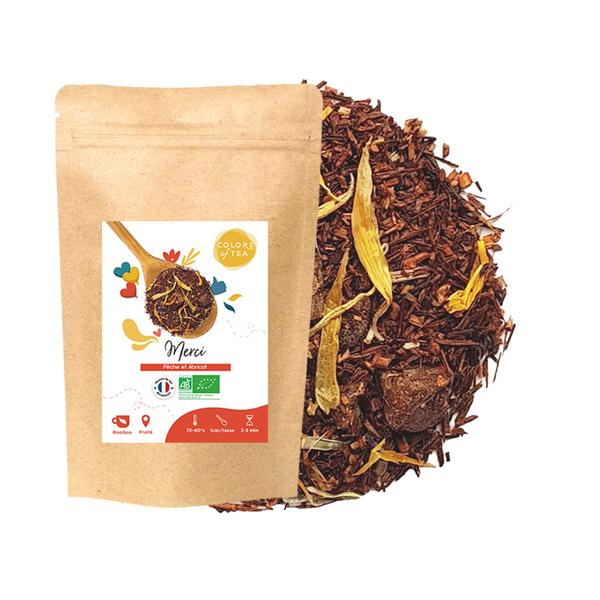 Merci - Rooibos fruité - Pêche et abricot - 100 g thumbnail