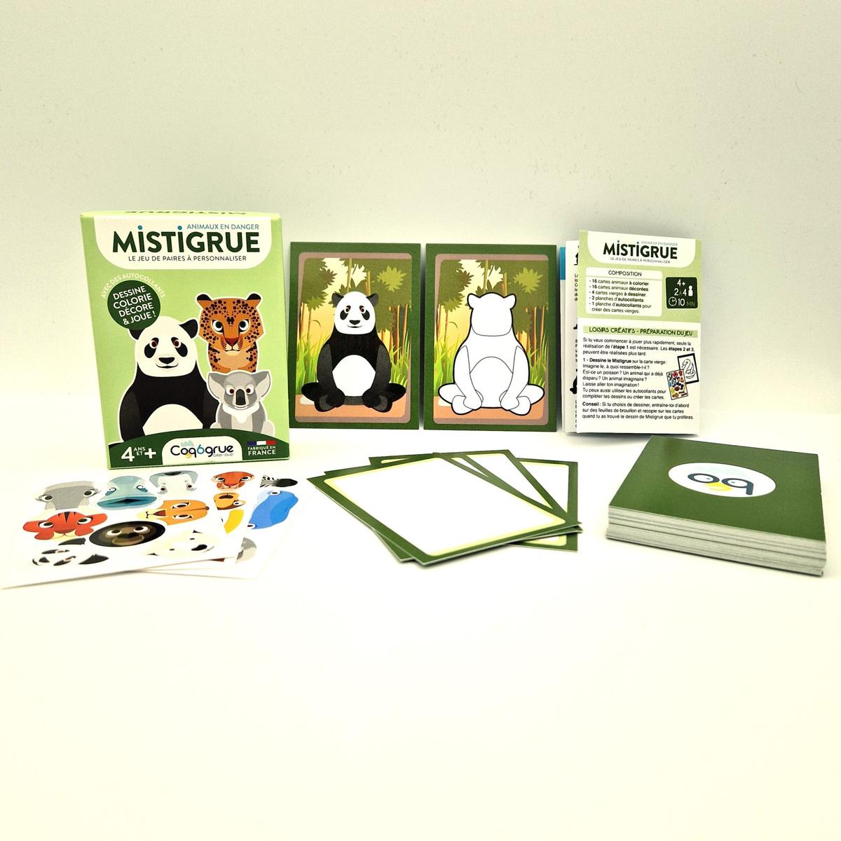 Jeu de cartes à créer Animaux en danger thumbnail