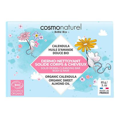 Dermo-nettoyant solide bébé corps et cheveux 85g