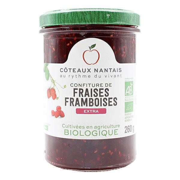 Confiture fraises framboises extra 260g