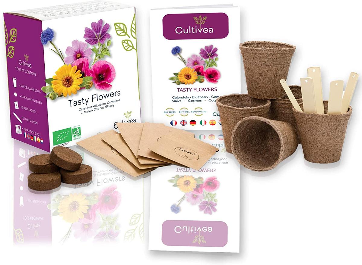 Mini Kit Graines Fleurs Comestibles BIO* thumbnail