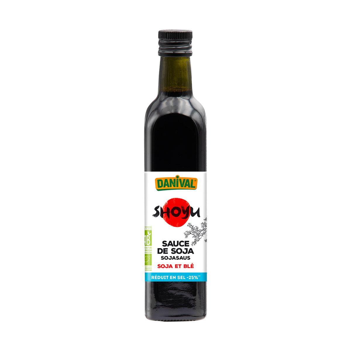 Sauce shoyu réduit en sel bio 50cl