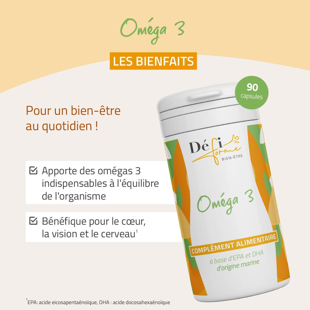 Complément alimentaire Oméga 3 - 90 capsules thumbnail
