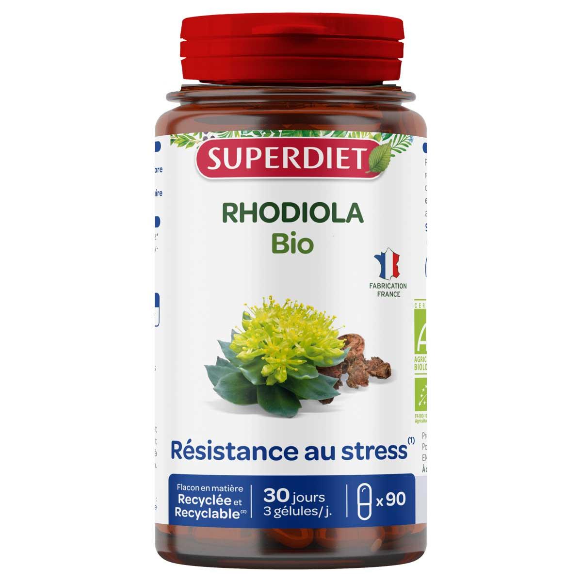 Rhodiola Résistance au stress 90 gélules