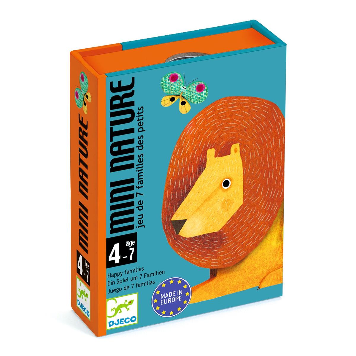 Jeu de carte de 7 familles Mini Nature thumbnail