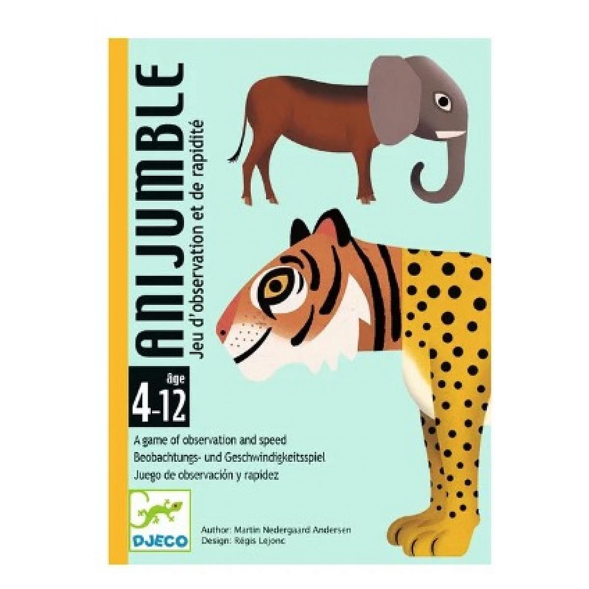 Jeu de cartes Djeco Anijumble thumbnail