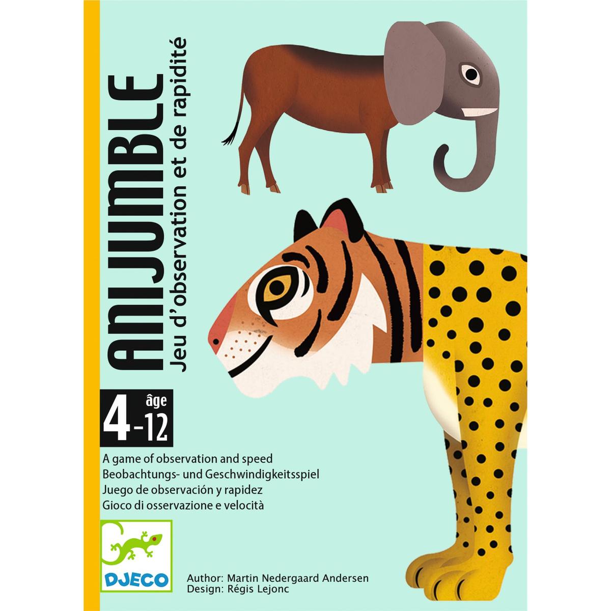 Jeu de cartes Djeco Anijumble thumbnail