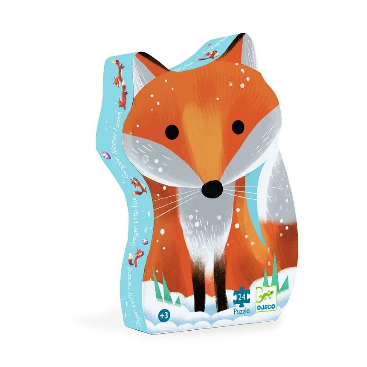 Puzzle silhouette Ginger petit renard - 24 p thumbnail