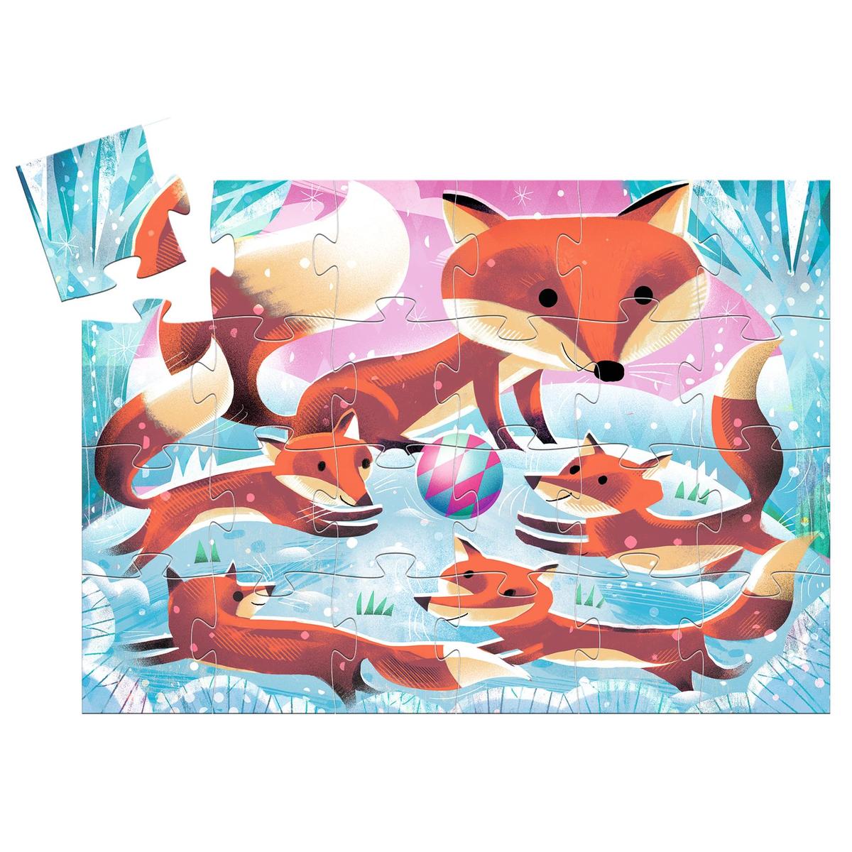 Puzzle silhouette Ginger petit renard - 24 p thumbnail