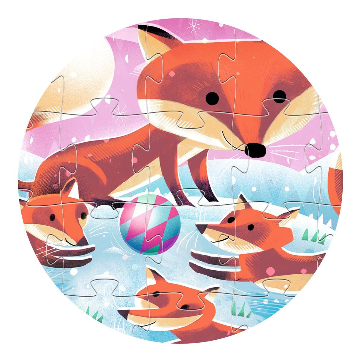 Puzzle silhouette Ginger petit renard - 24 p thumbnail