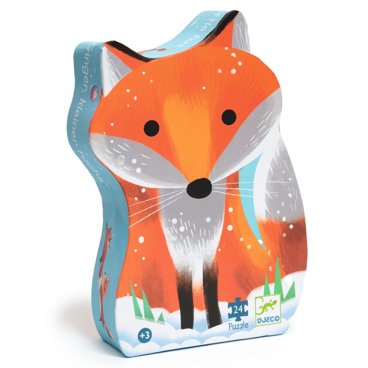 Puzzle silhouette Ginger petit renard - 24 p thumbnail
