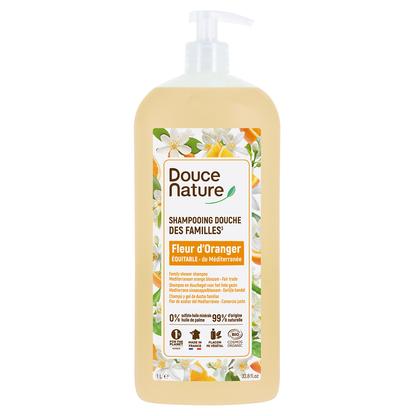 Shampooing douche des familles Fleur d'oranger 1L