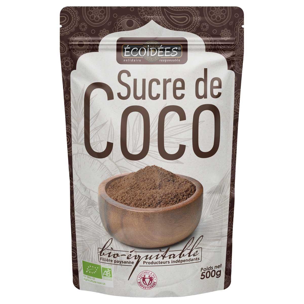 Sucre de coco 500g bio équitable