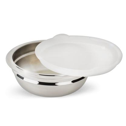 Bol bain-marie en inox avec couvercle 20cm