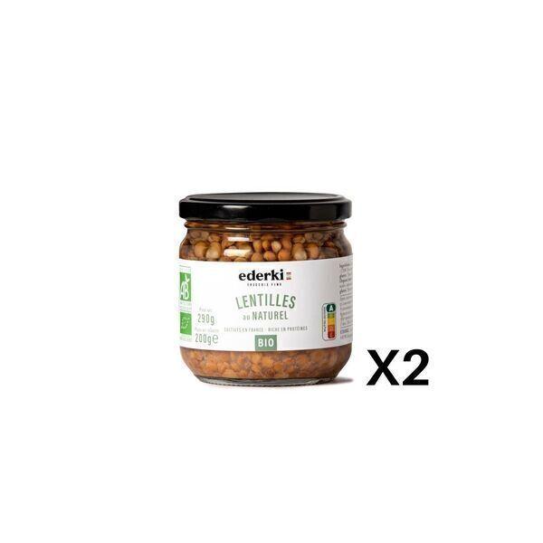Lentilles au naturel 290g bio - lot de 2