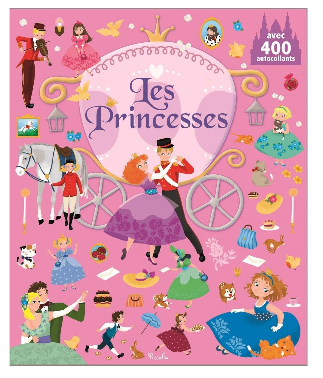400 autocollants Les princesses