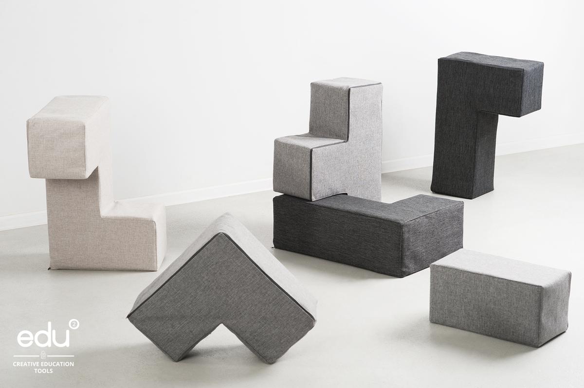 Jouet à blocs souples TETRICUBE thumbnail