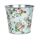 Cache-pot zinc Imprimé Roses thumbnail