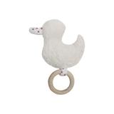 Doudou Hochet Efie Canard 12 cm Coton Bio thumbnail