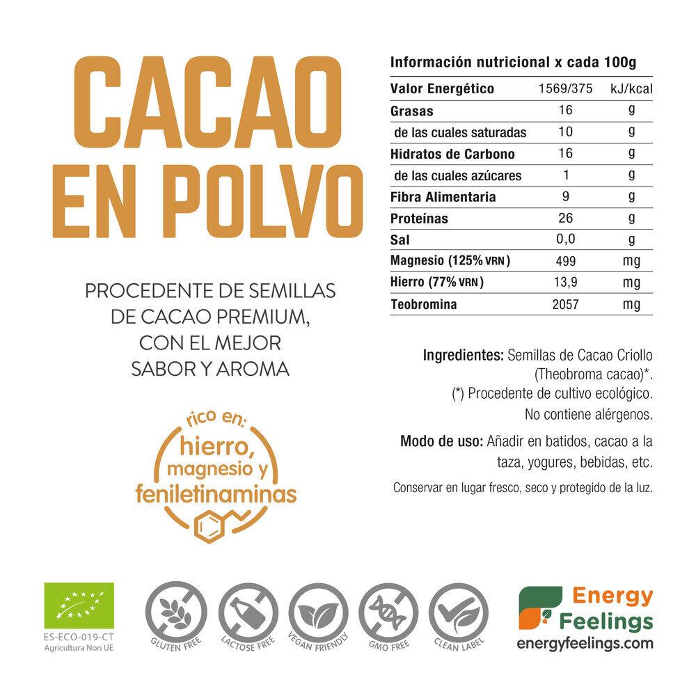Poudre de Cacao Bio 1 kg thumbnail