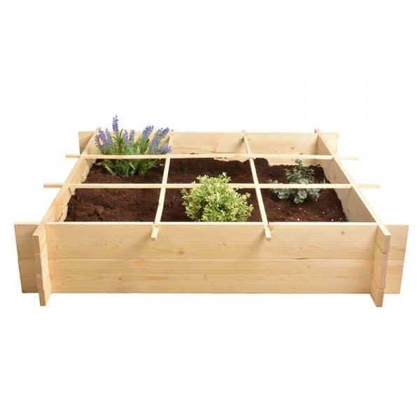 Potager un mètre carré en bois FSC thumbnail