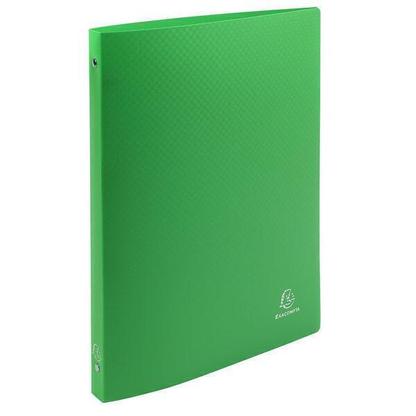 Classeur 4 anneaux 15mm polypropylène OPAK - A4 Vert clair