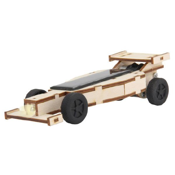 Kit voiture Formule 1 solaire en bois thumbnail