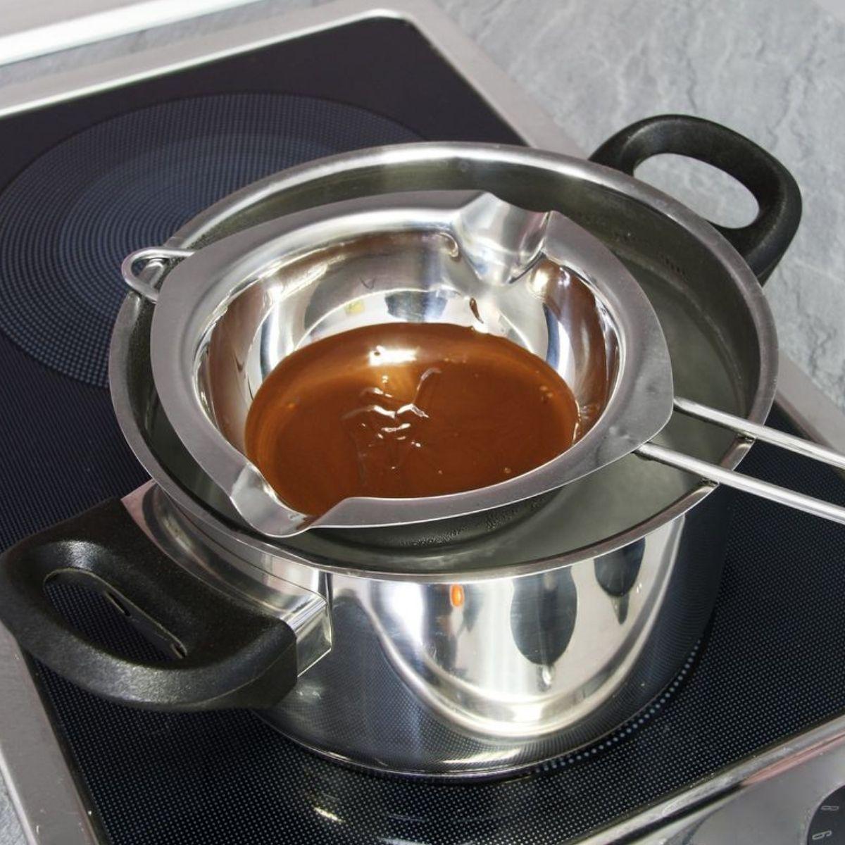 Service à bain marie 26 cm pour chocolat Zenker thumbnail