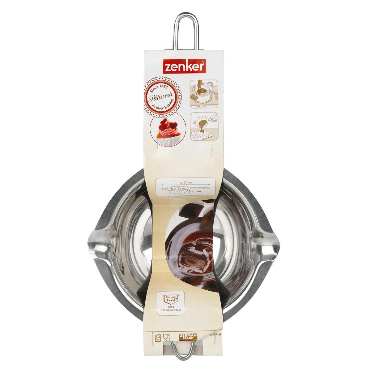 Service à bain marie 26 cm pour chocolat Zenker thumbnail