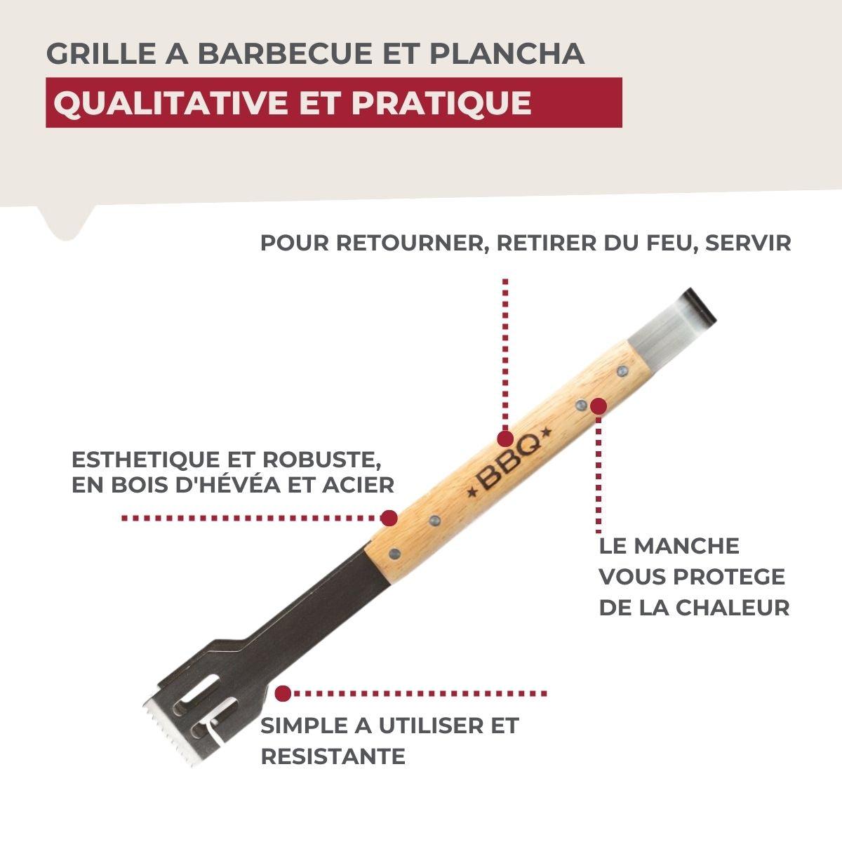 Pince à barbecue 39 cm Fackelmann BBQ Edition thumbnail