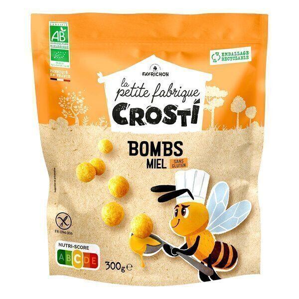 Crosti Boules Miel bio 300g