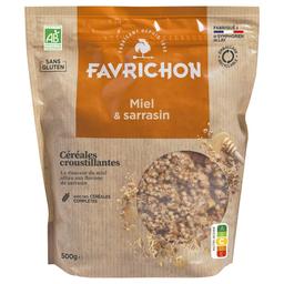 Muesli croustillant bio Miel & Sarrasin 500g
