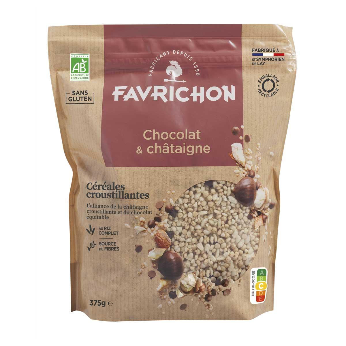 Muesli bio Chocolat châtaigne sans gluten 375g