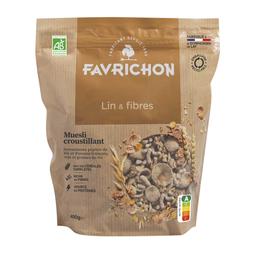 Muesli lin et fibres bio 400g